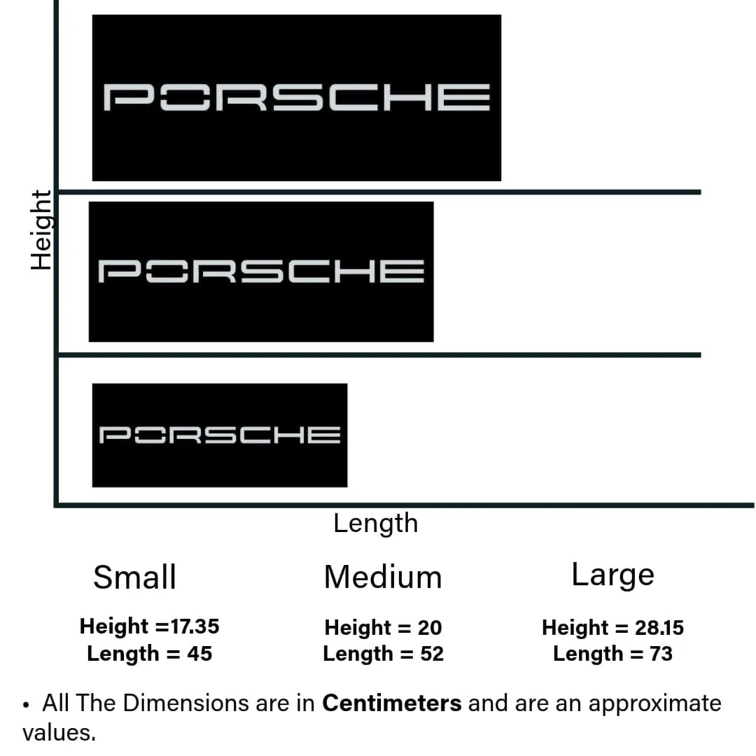 Porsche Premium Backlit Sign