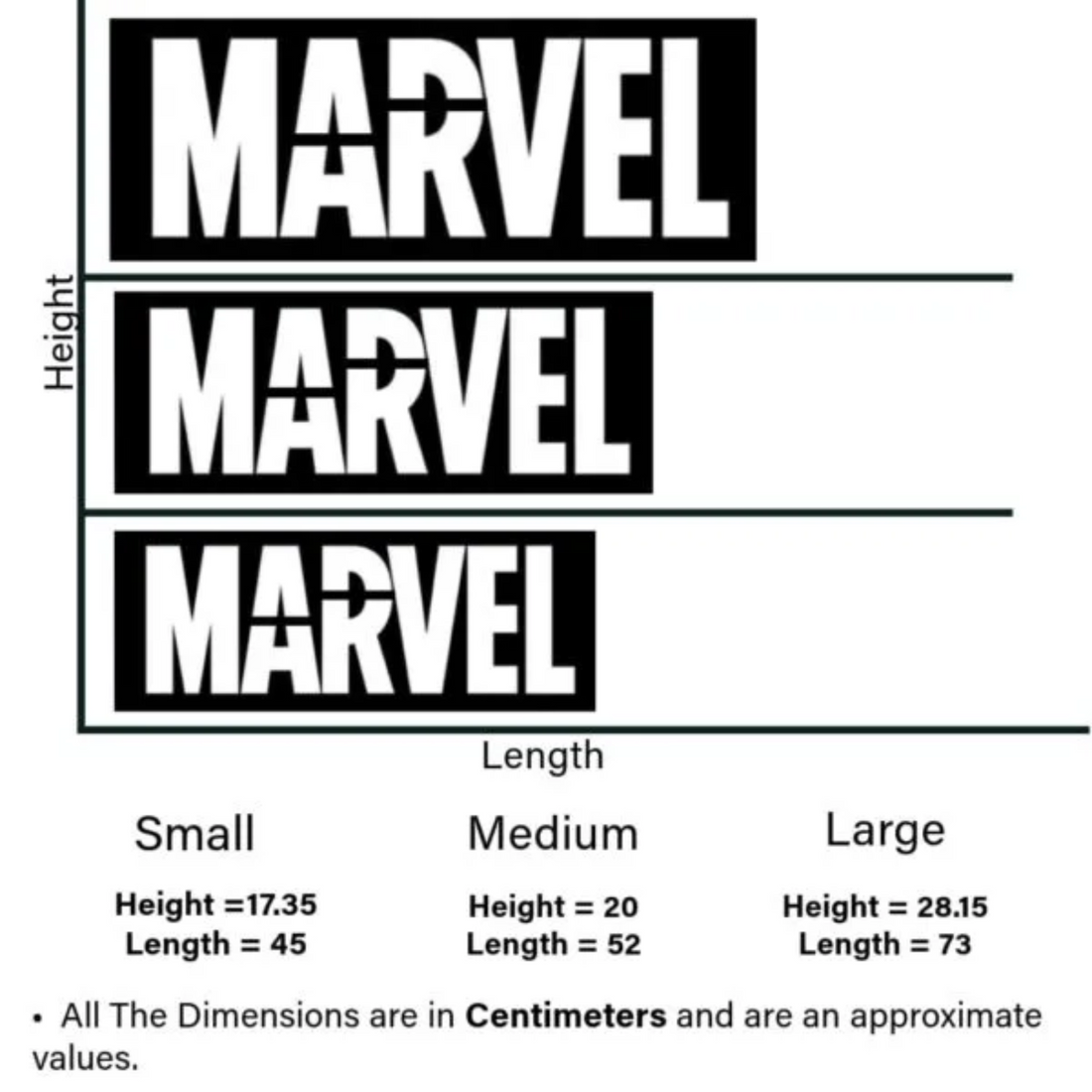 Marvel Board Premium Backlit Sign - Red