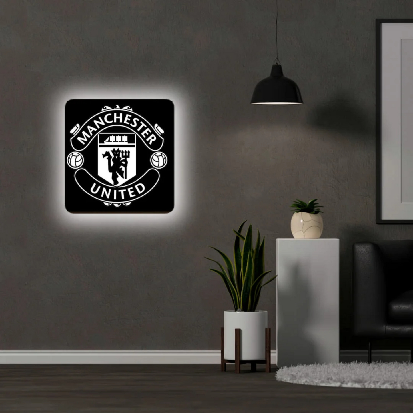 Manchester United Premium Backlit Sign
