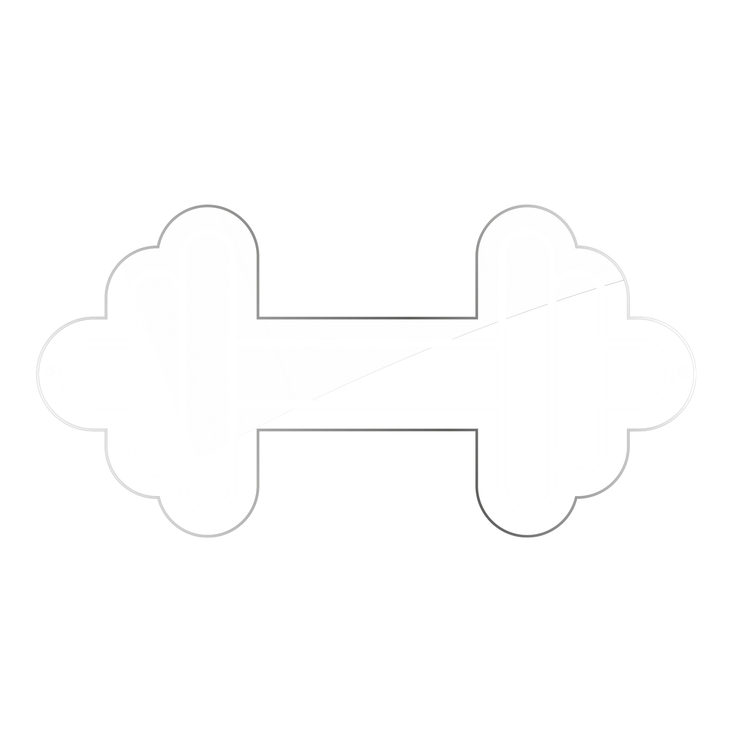 Dumbbell Neon Sign, Gym Wall Hanging