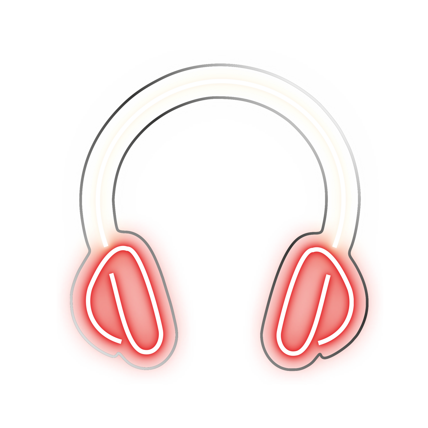 Neon Light Sign- Headphone