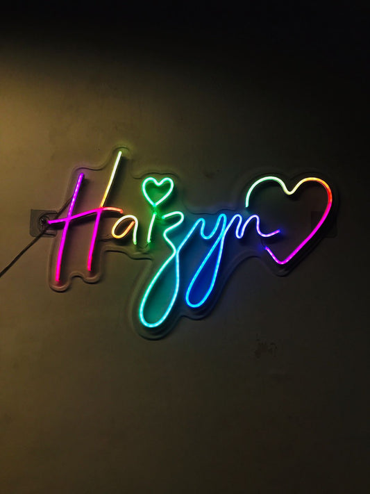 Florays Customized Neon Light Frame With Name