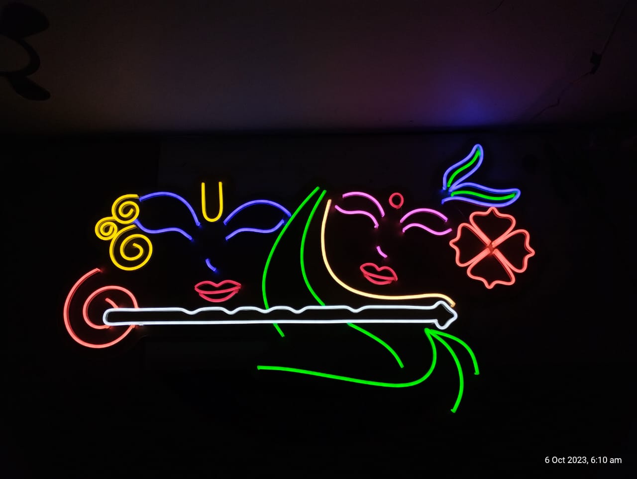 Radha krishna Custom Neon LED Sign