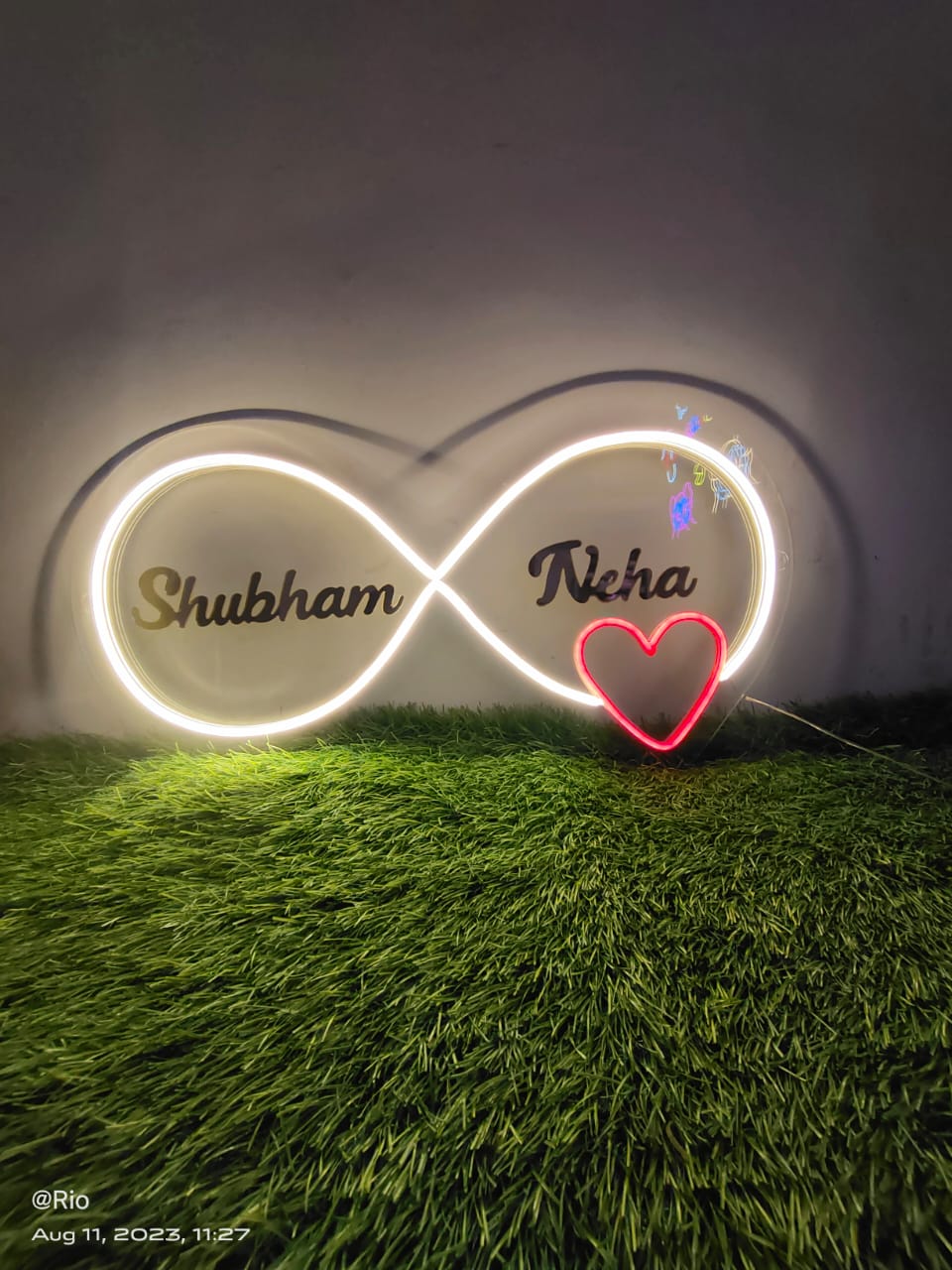 Customize Infinity  Name sign LED Neon Lights - Homely Arts