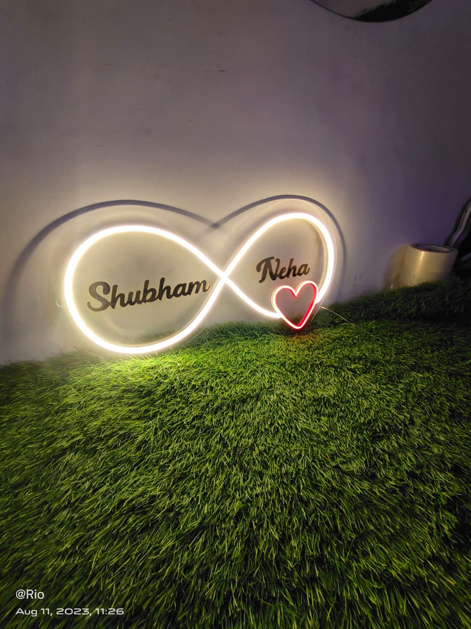 Customize Infinity  Name sign LED Neon Lights - Homely Arts