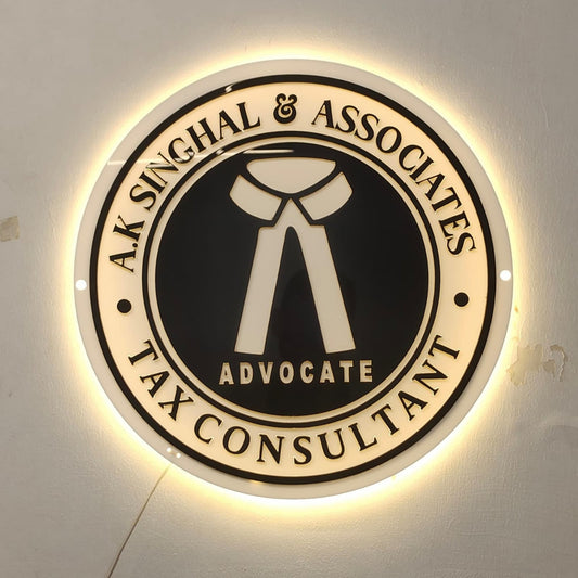 Modern LED Sign for Law Firms & Legal Professionals