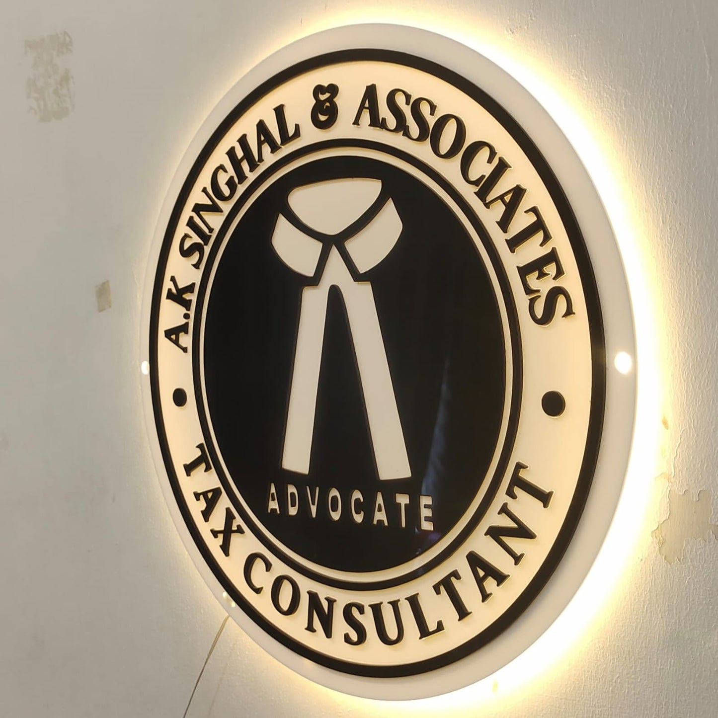 Modern LED Sign for Law Firms & Legal Professionals