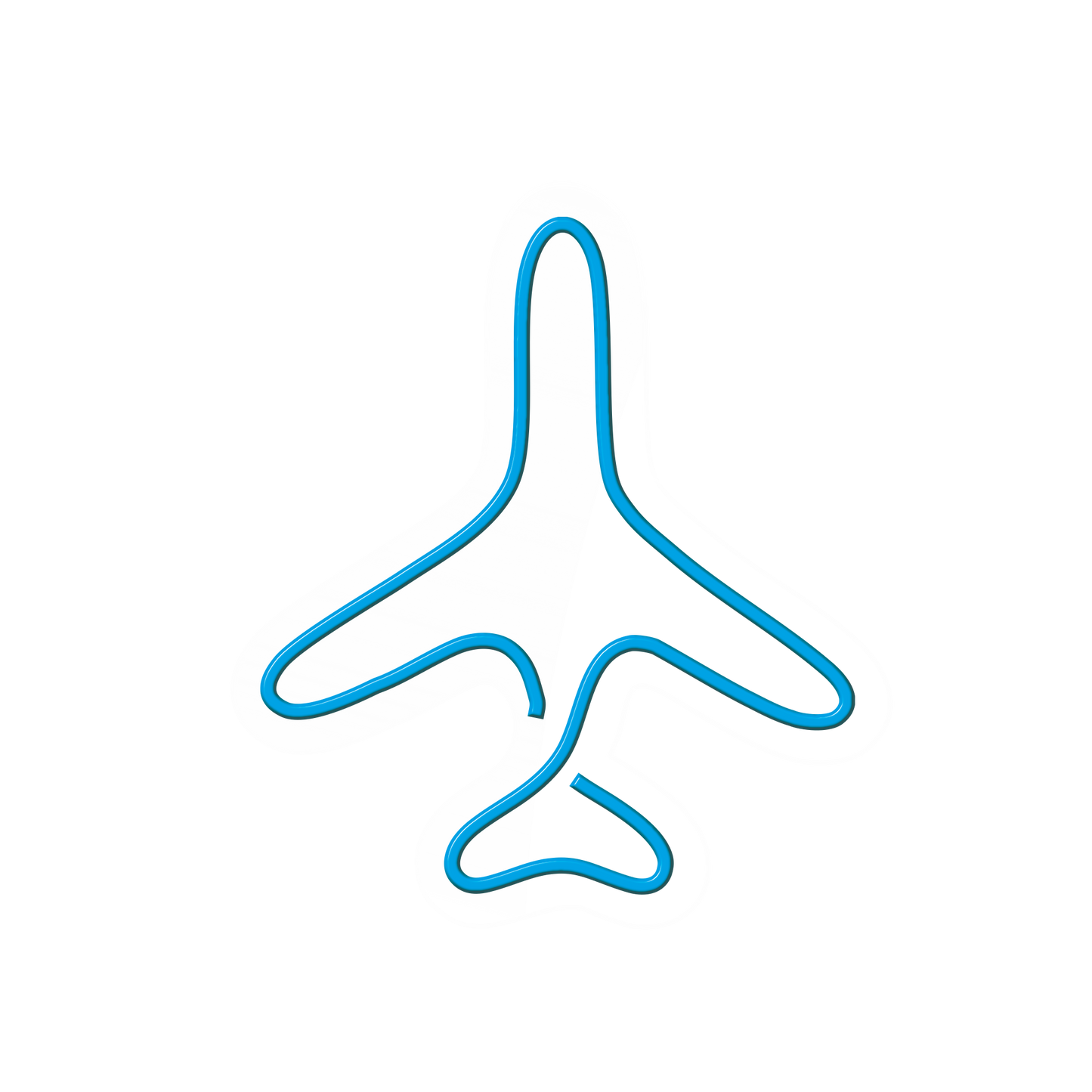 Airplane LED Neon Sign
