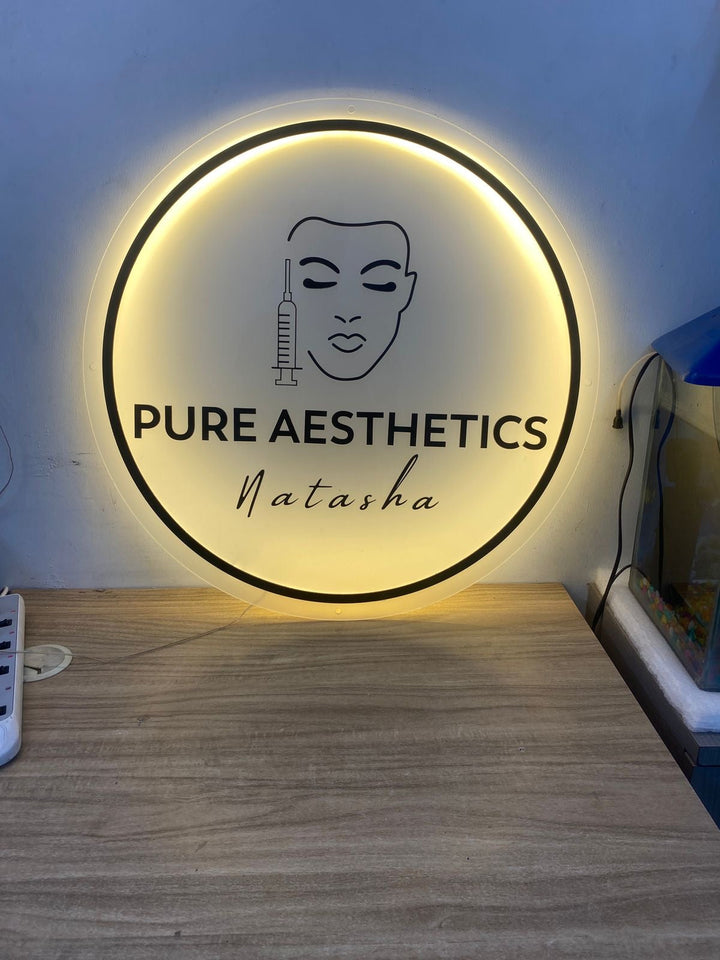 Backlit Sign – Homely Arts