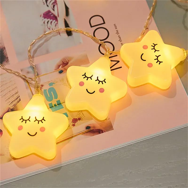 Smiling Star Led Serial String Lights