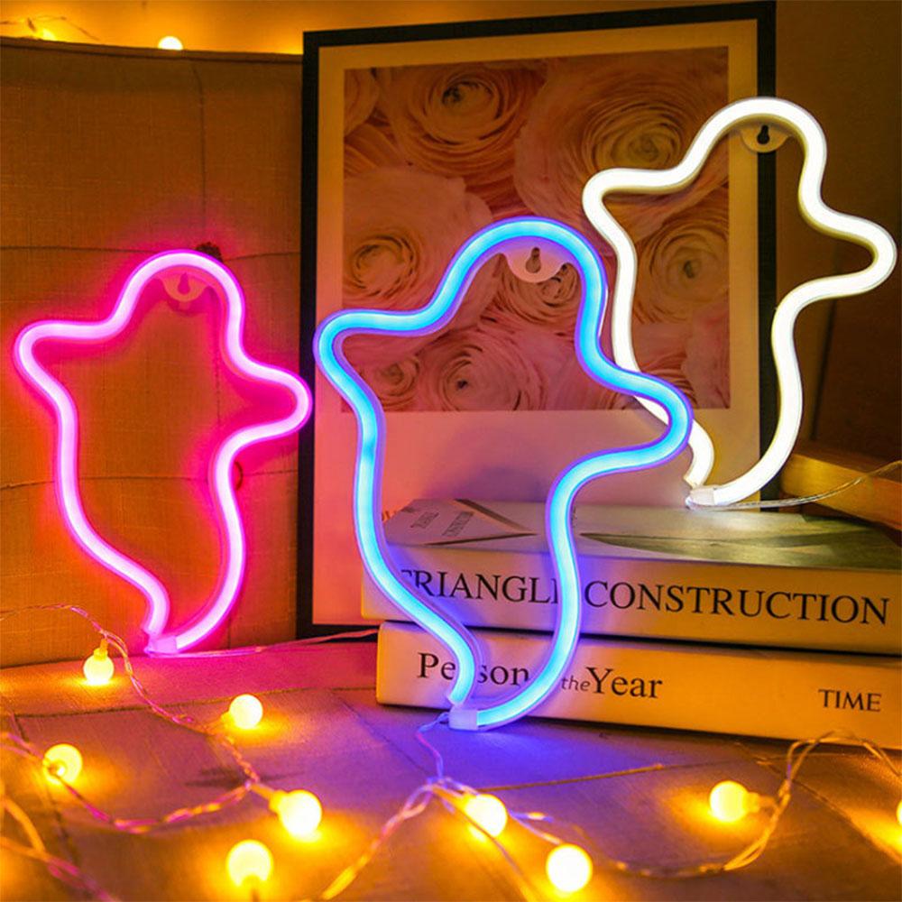 Ghost Spooks Neon Signs - DIY Kit - Homely Arts