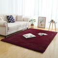 Silky Fluffy Carpet Modern Home Decor Long Plush Shaggy Rug Children's Play Mats - Homely Arts
