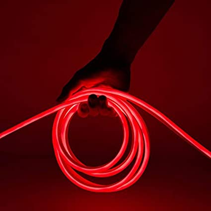 Products 45 Meter Led Mini Neon Lights, Rope Lights, Super Bright for Outdoor Indoor Decoration (Red light) - Homely Arts