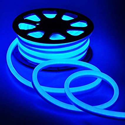 Products 45 Meter Led Mini Neon Lights, Rope Lights, Super Bright for Outdoor Indoor Decoration (Blue light) - Homely Arts