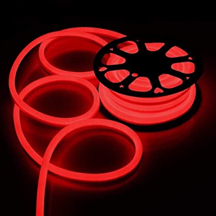 Products 45 Meter Led Mini Neon Lights, Rope Lights, Super Bright for Outdoor Indoor Decoration (Red light) - Homely Arts