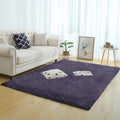 Silky Fluffy Carpet Modern Home Decor Long Plush Shaggy Rug Children's Play Mats - Homely Arts