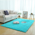 Silky Fluffy Carpet Modern Home Decor Long Plush Shaggy Rug Children's Play Mats - Homely Arts