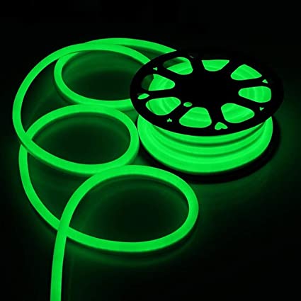 45 Meter Led Mini Neon Lights, Rope Lights, Super Bright for Outdoor Indoor Decoration (Green Light) - Homely Arts