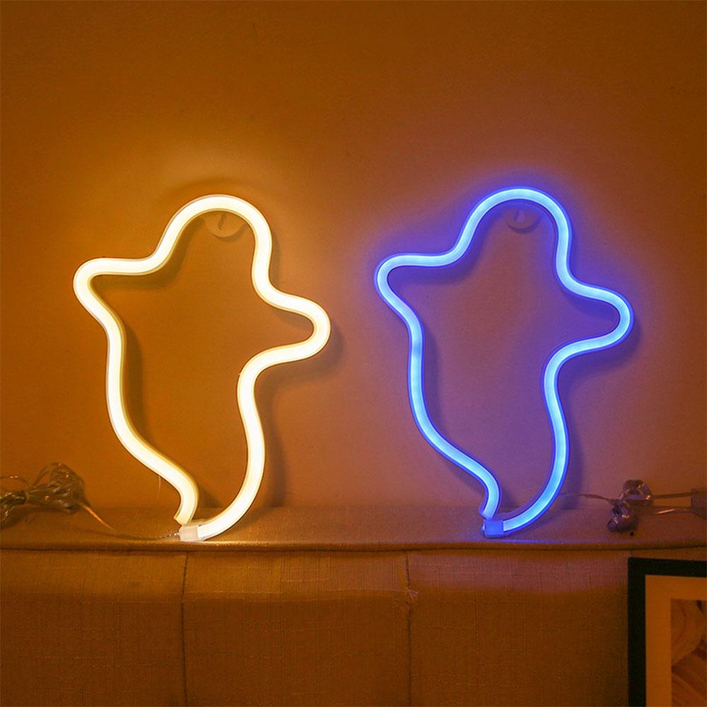 Ghost Spooks Neon Signs - DIY Kit - Homely Arts