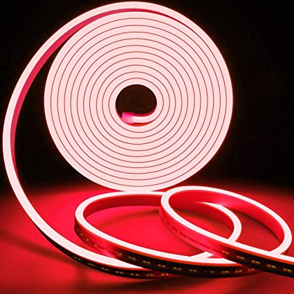 Products 45 Meter Led Mini Neon Lights, Rope Lights, Super Bright for Outdoor Indoor Decoration (Red light) - Homely Arts