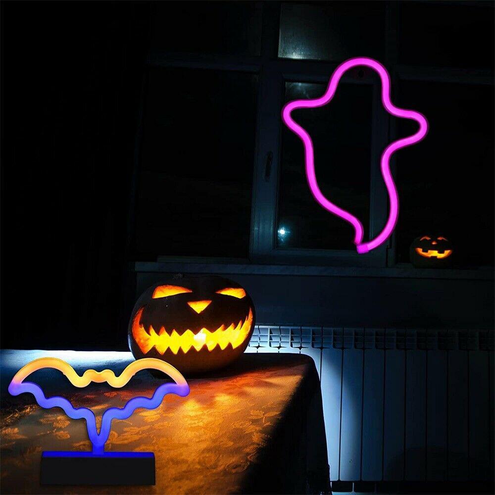 Ghost Spooks Neon Signs - DIY Kit - Homely Arts