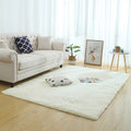 Silky Fluffy Carpet Modern Home Decor Long Plush Shaggy Rug Children's Play Mats - Homely Arts