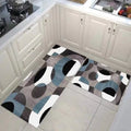 Waterproof Oilproof Kitchen Mat Antislip Bath Mat Soft Bedroom Floor Mat Living Room Carpet - Homely Arts