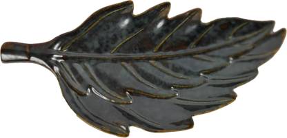 Green Leaf Platter for Table Décor - Homely Arts