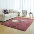 Silky Fluffy Carpet Modern Home Decor Long Plush Shaggy Rug Children's Play Mats - Homely Arts