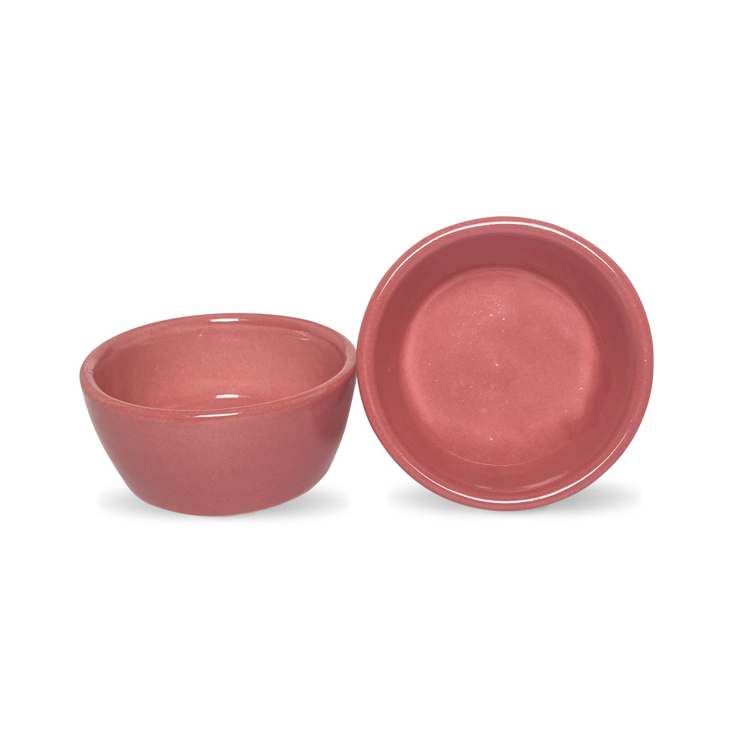 Glossy Ceramic Dip Bowls Set of 2 - Homely Arts