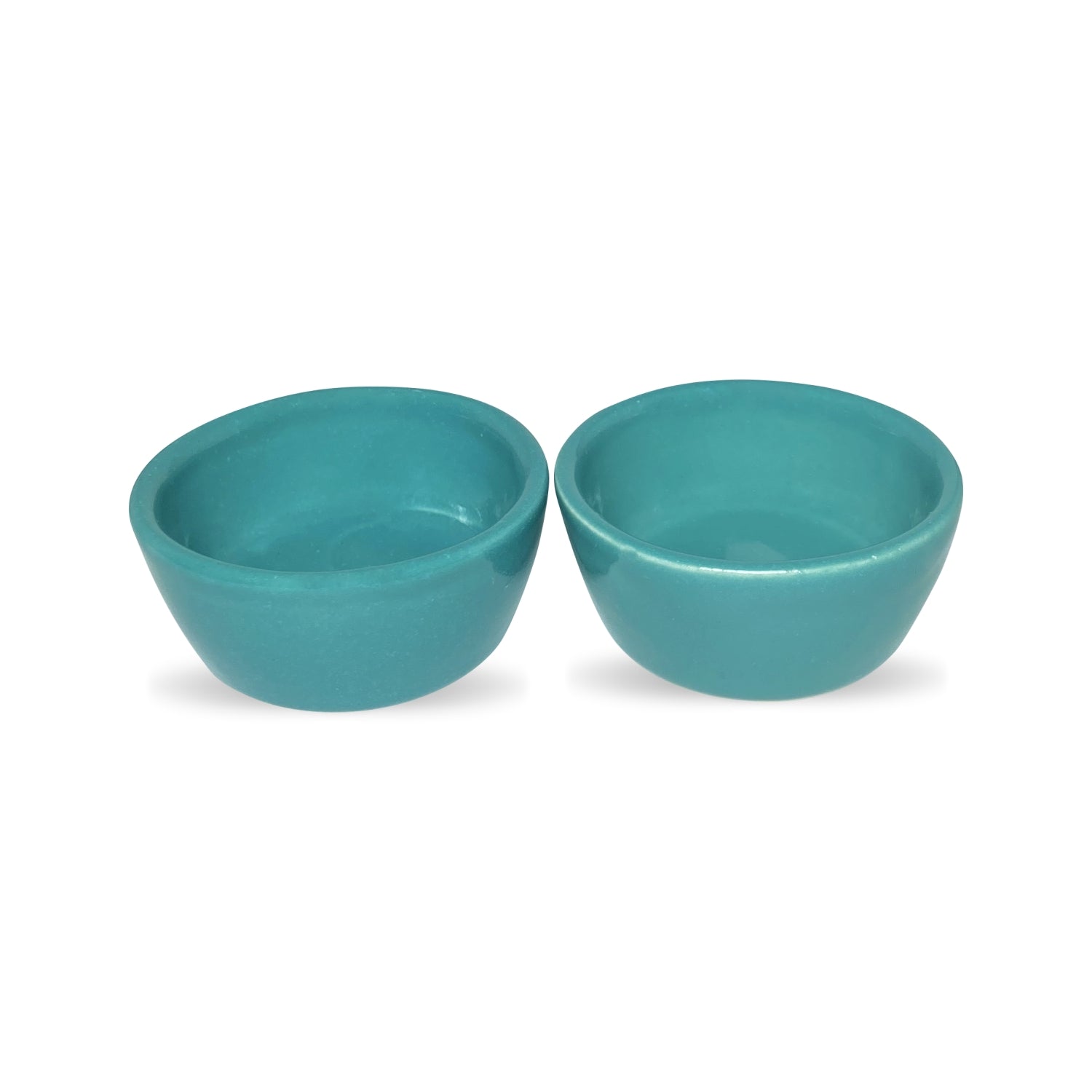 Glossy Ceramic Dip Bowls Set of 2 - Homely Arts