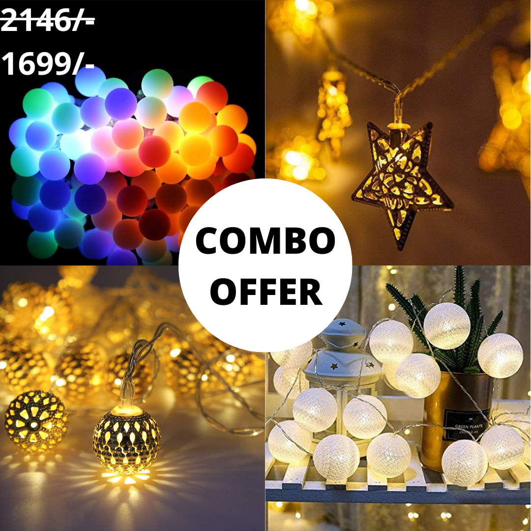 Ultimate Xmas Combo Light Offer - Homely Arts