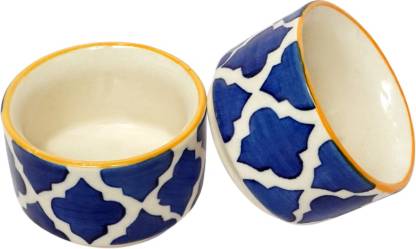 Moroccan Print, Round Dip Bowls - Set of 2 - Homely Arts