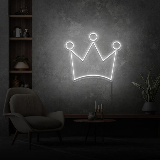 YOUR MAJESTY/CROWN LED NEON WALL SIGN - Homely Arts