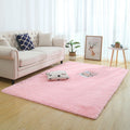 Silky Fluffy Carpet Modern Home Decor Long Plush Shaggy Rug Children's Play Mats - Homely Arts