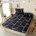 Bedding Linens King Size Heart-shaped Pattern Fitted Sheet Set For Double Bed - Homely Arts
