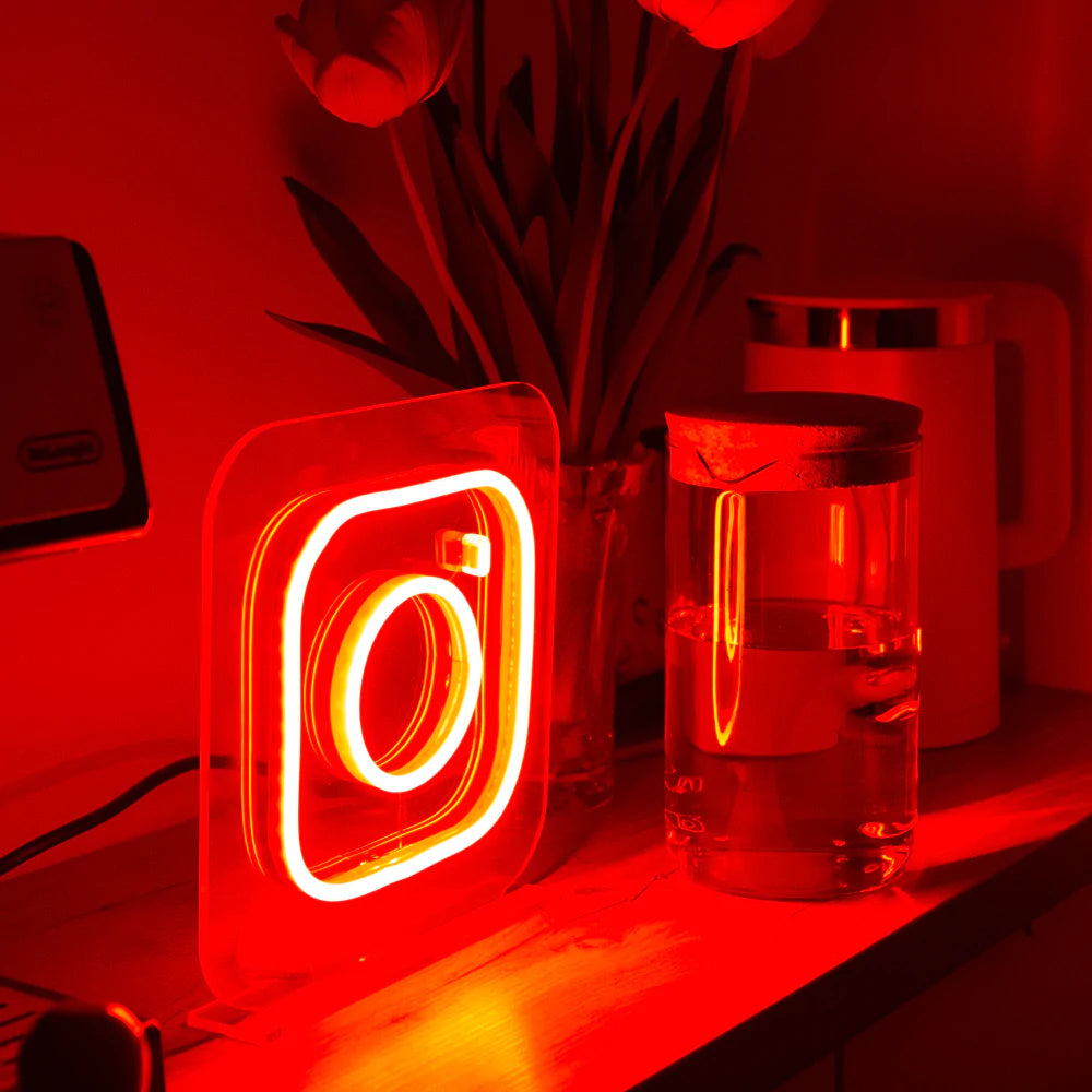 Aesthetic Neon Instagram App Icons for iPhone Home Screen | Instagram  icons, Instagram logo, New instagram logo