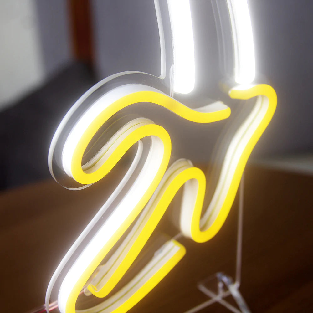 Banana Mini Neon LED Sign - Homely Arts