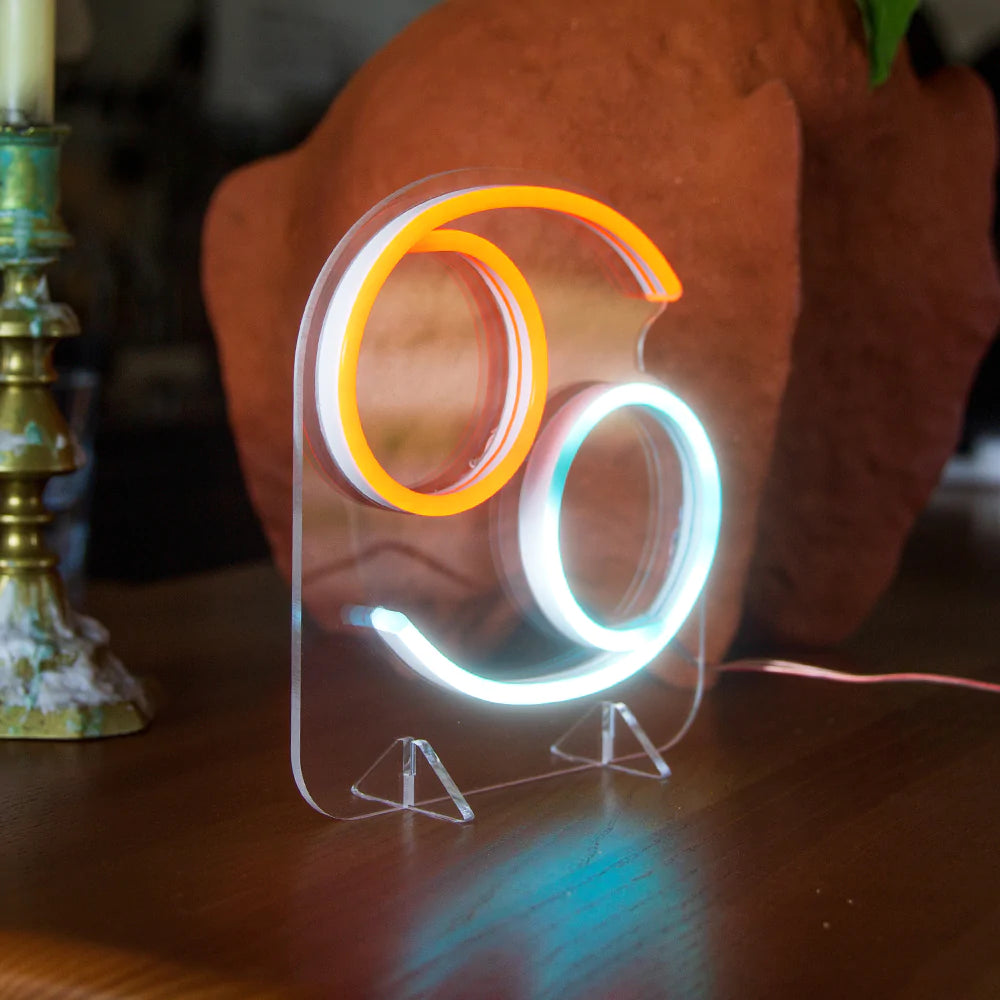 Cancer Zodiac Sign Mini Neon Sign - Homely Arts