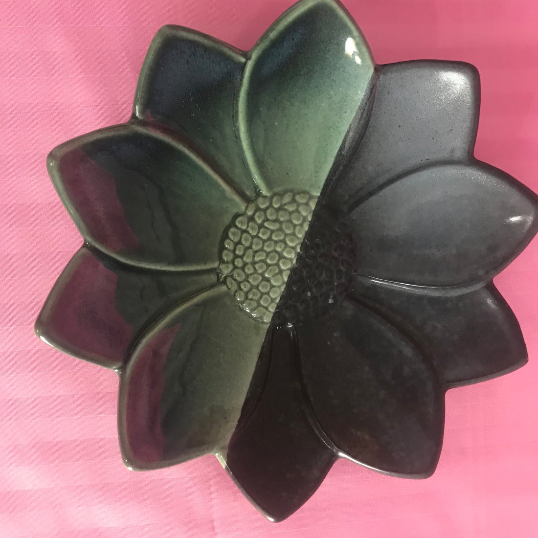 Sunflower Platter dual shade Platter - Homely Arts