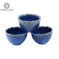 Beautiful Hand-Painted Ceramic Serving Tray with Bowls - Homely Arts