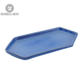 Beautiful Hand-Painted Ceramic Serving Tray with Bowls - Homely Arts