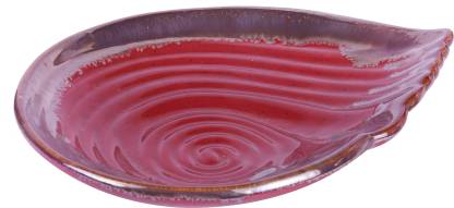 Sea Shell Glazed Ceramic Serving Platter - Homely Arts