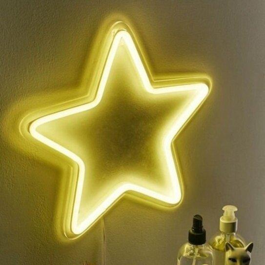 STAR BRIGHT LED NEON SIGN - Homely Arts