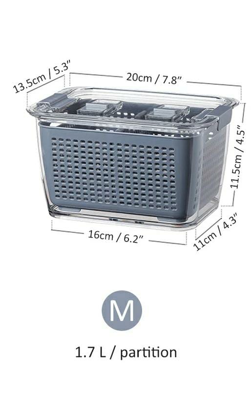 Multipurpose Stylish Double storage Basket- M and L - Homely Arts