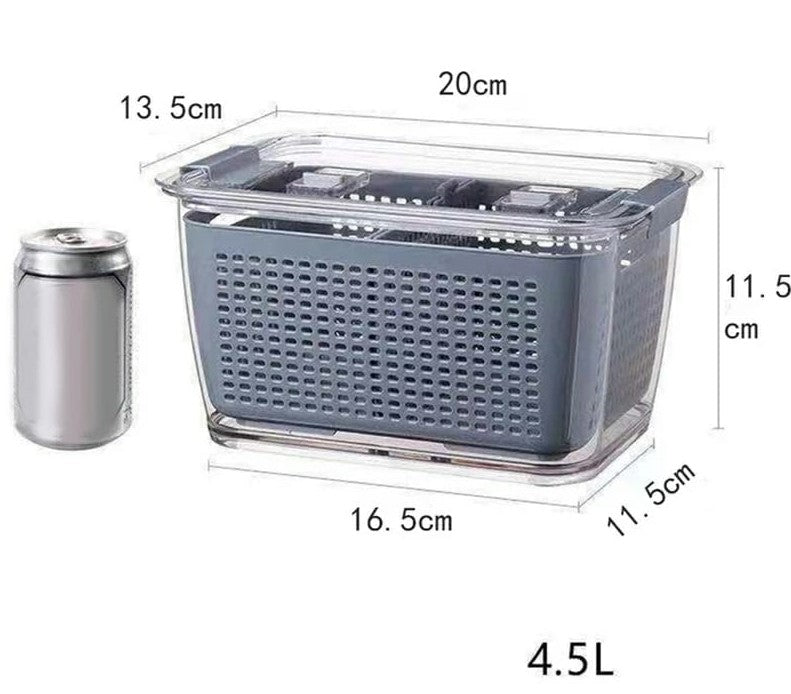 Multipurpose Stylish Double storage Basket- M and L - Homely Arts