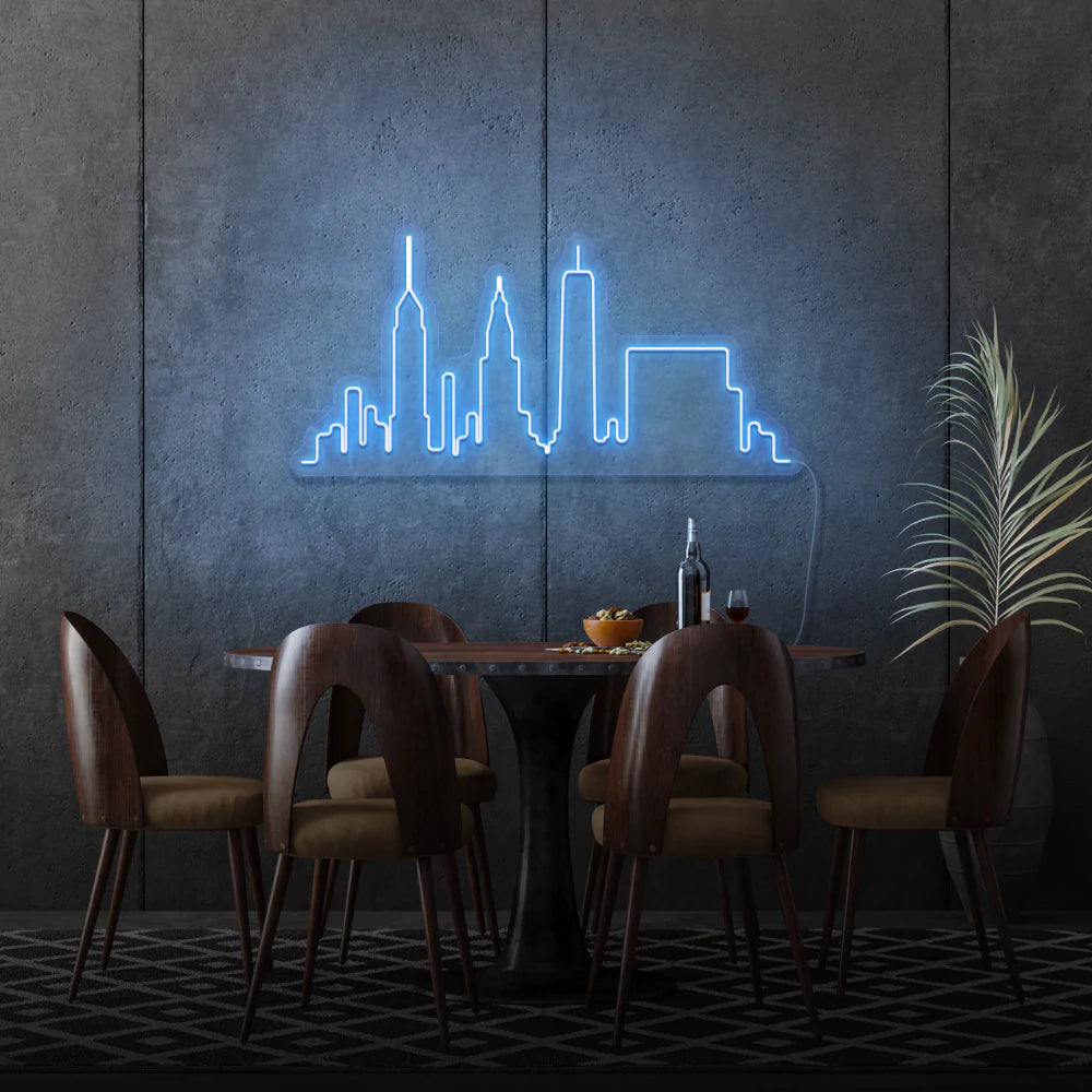 City LED Neon Sign - Homely Arts