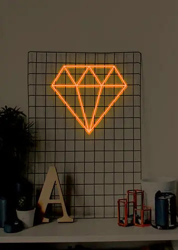 Neon Light - Diamond - Homely Arts
