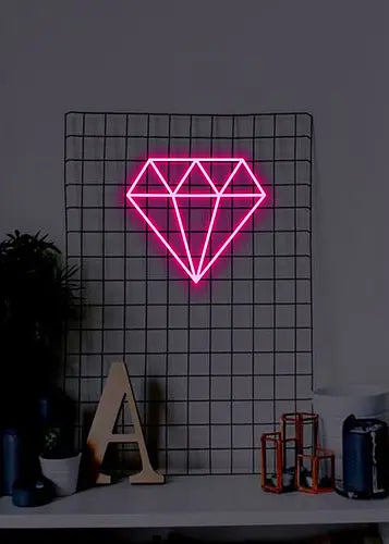 Neon Light - Diamond - Homely Arts