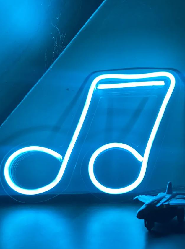 Neon Light Sign- Symphony/Music - Homely Arts
